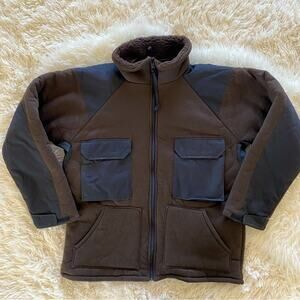 Military Issue Bear Shirt Cold Weather Fleece Jacket, size L